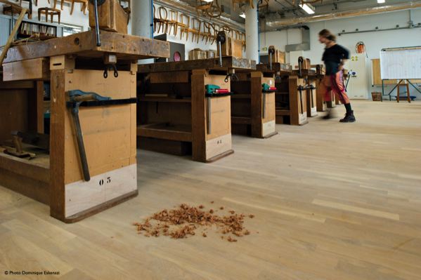 La rénovation du parquet de l’Ecole Boulle récompensée