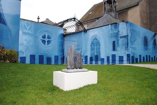 Le cloître Notre-Dame d’Etampes bien emballé