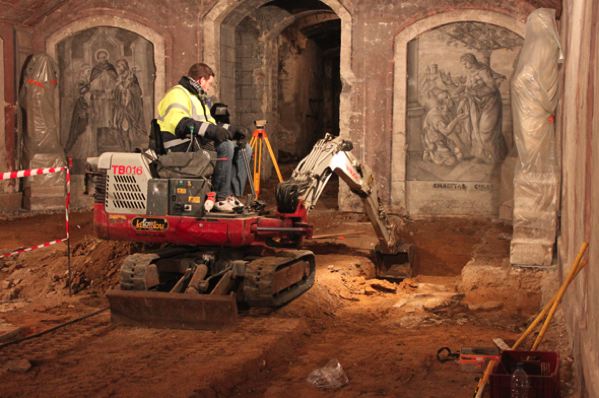 De la crypte au musée : un trésor en transit