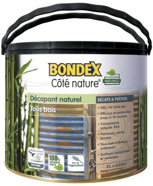 Décapant naturel Tous bois