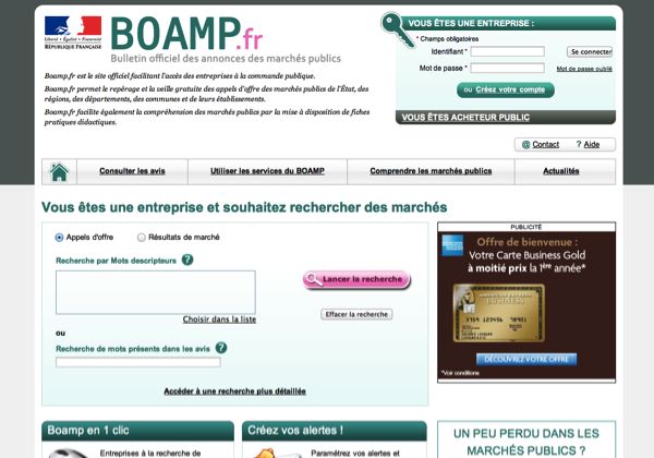 Un nouveau site et plus de services pour le BOAMP