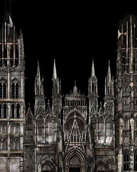 Nouvelle mise en lumière de la cathédrale de Rouen