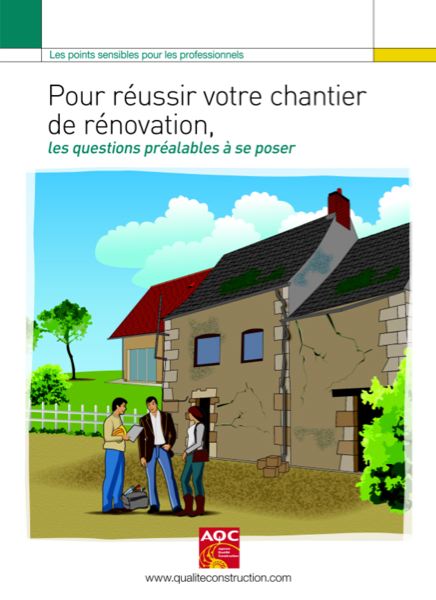 Indispensable pour réussir votre chantier de rénovation