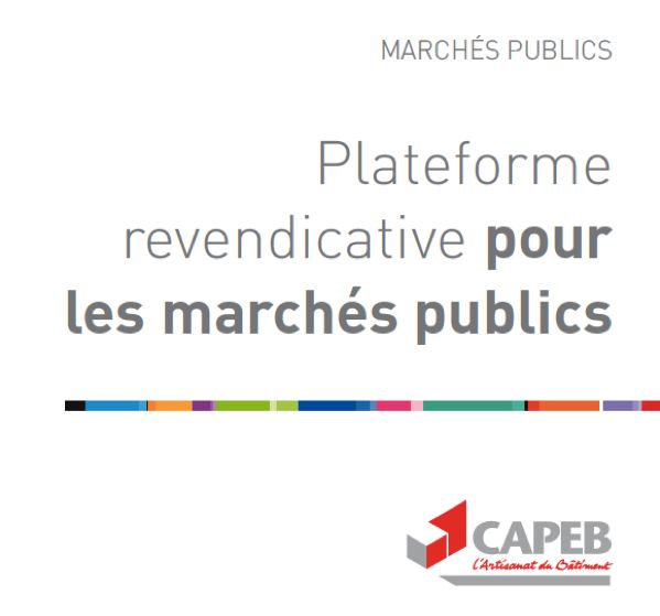 Les artisans dans les marchés publics : la plateforme de la CAPEB