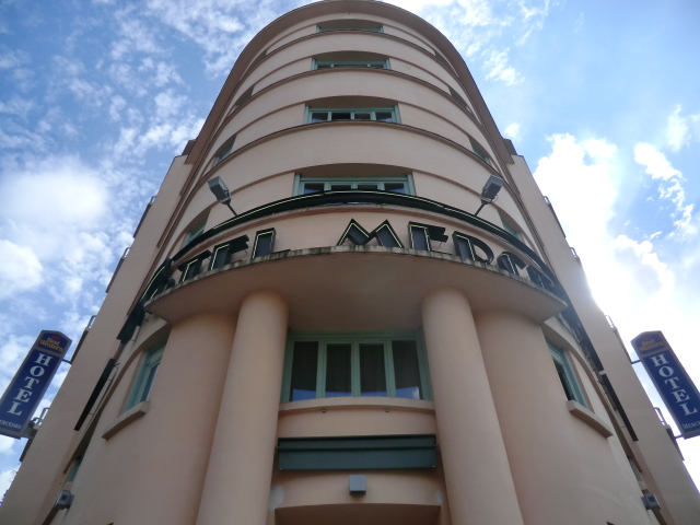 Rénovation de la façade à la chaux ferrée