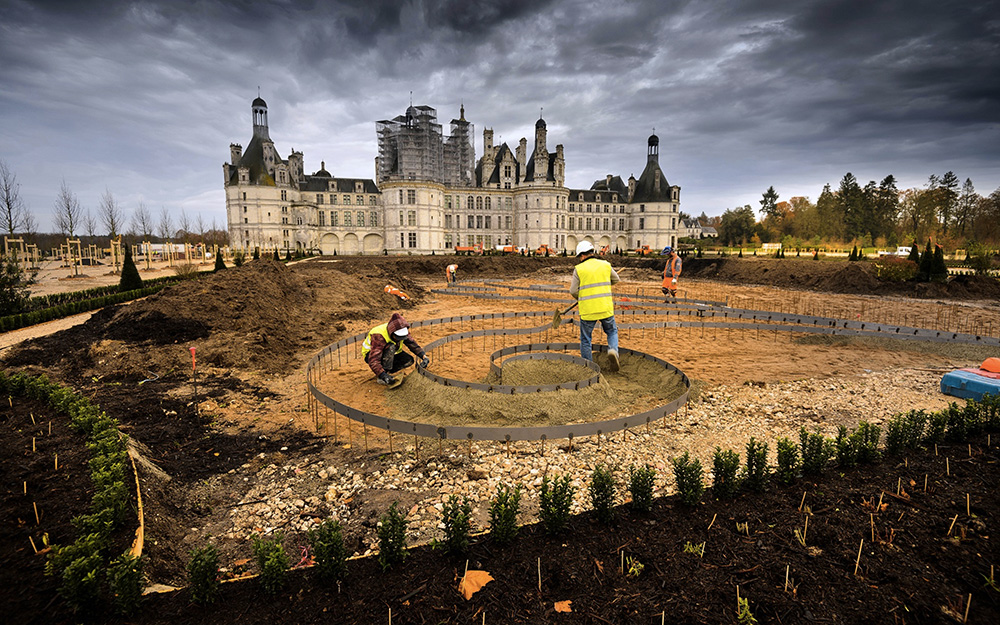 Les jardins retrouvés de Chambord