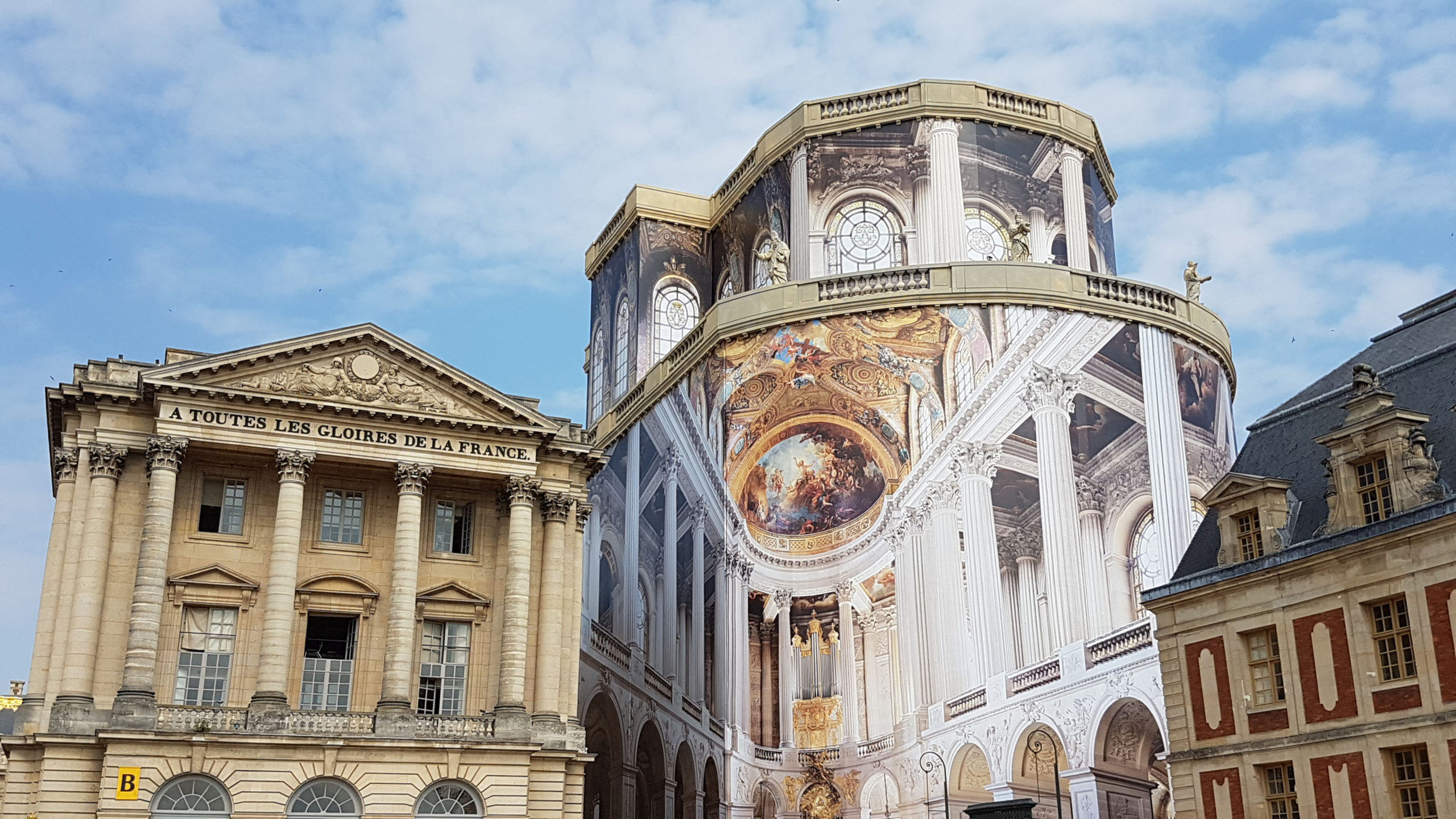 Publi-information – Chapelle royale du château de Versailles : une vue inédite à 360° de la rénovation en cours