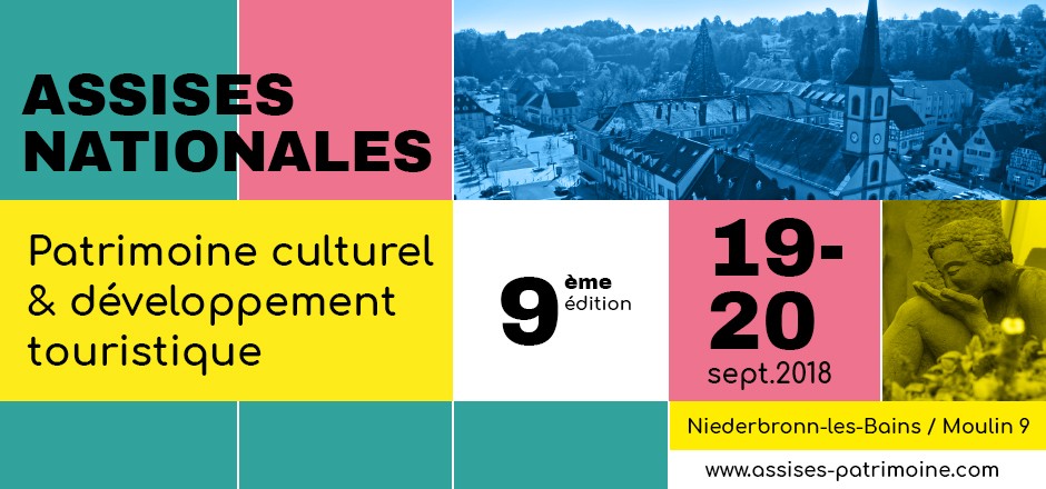 Assises nationales Patrimoine culturel et développement touristique 2018