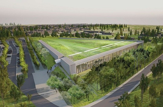 Le chantier du centre de conservation du musée du Louvre avance